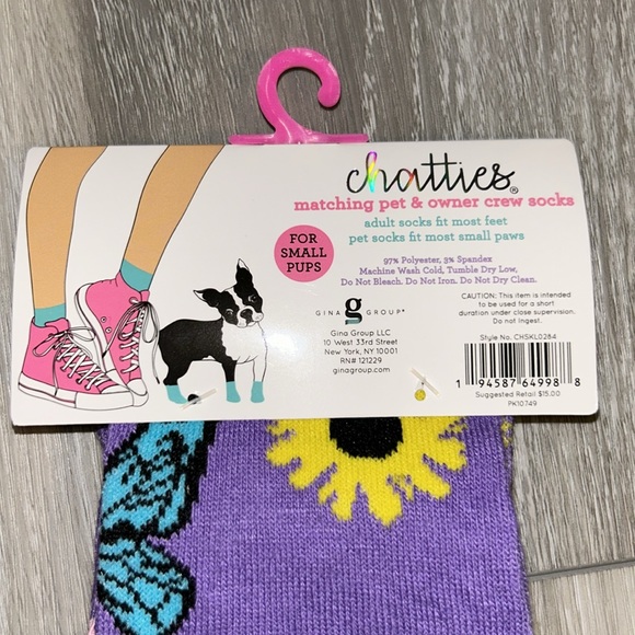 Chatties Doggie & Me Grip Socks - Picture 5 of 5